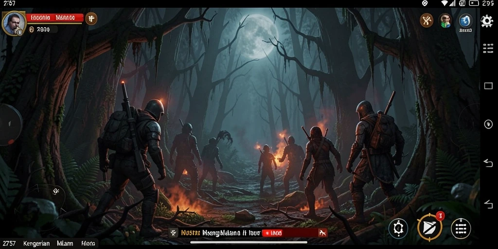 Gameplay Horor yang Intens dan Mencekam di Hutan Terlarang.