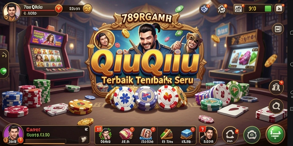 Tampilan gameplay QiuQiu yang menarik dan seru.