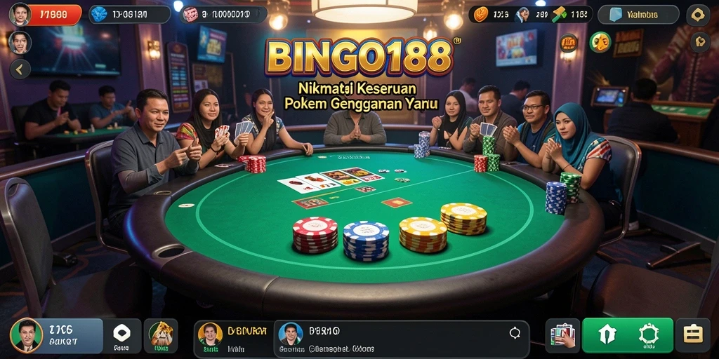 Tampilan gameplay seru BINGO188 dengan pemain yang berkompetisi.
