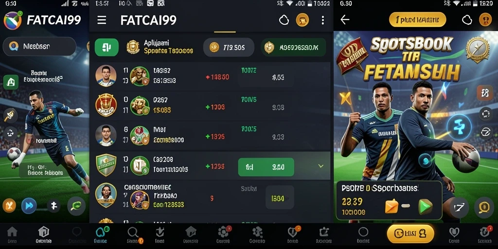 Tampilan antarmuka yang menarik dan intuitif di FATCAI99.