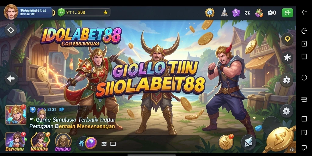 Tampilan gameplay IDOLABET88 yang menarik dan interaktif.
