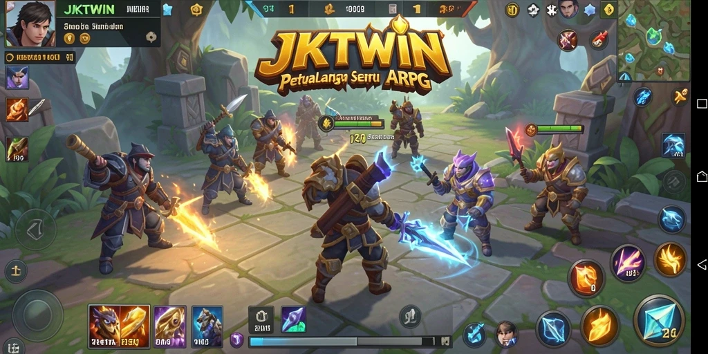 Gameplay seru dan grafis menawan pada JKTWIN.