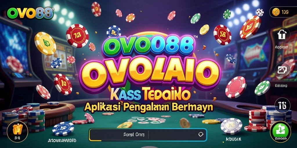Tampilan gameplay OVO88 yang menarik dan mendebarkan dengan suasana Kasino.