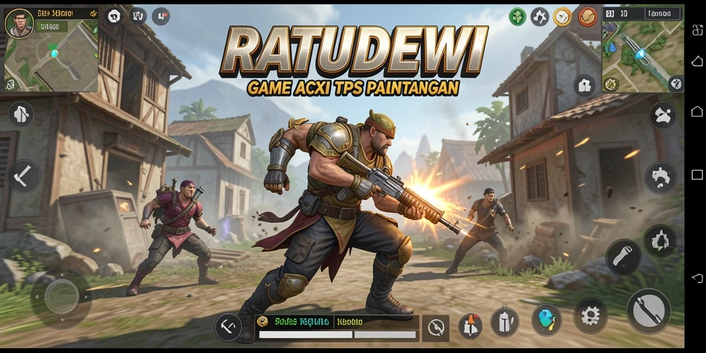 Tampilan gameplay menegangkan dalam RATUDEWI.