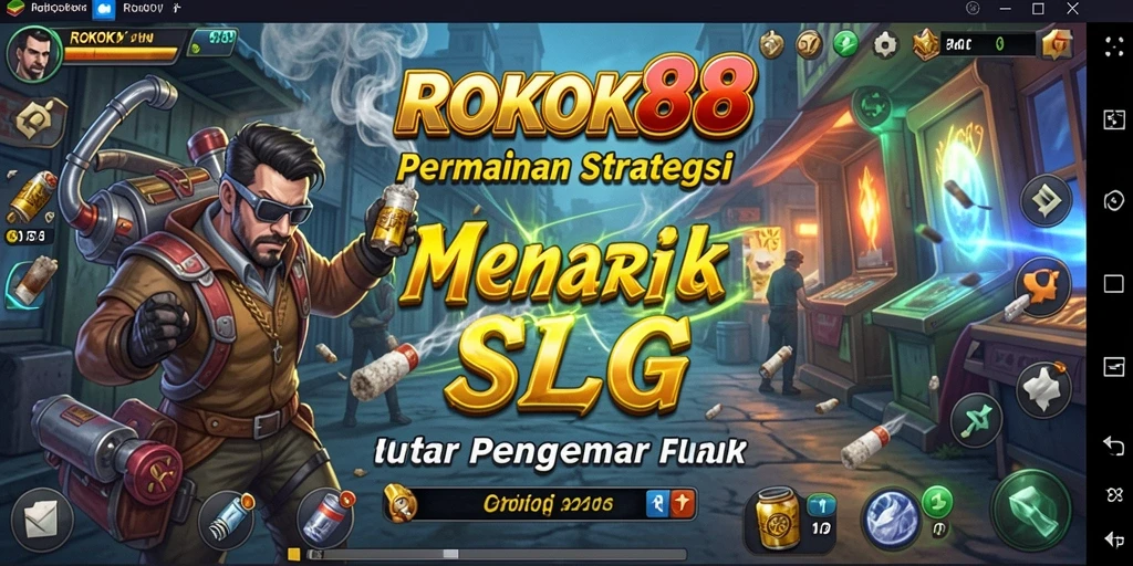 Tampilan gameplay menarik dari ROKOK88 yang memikat.